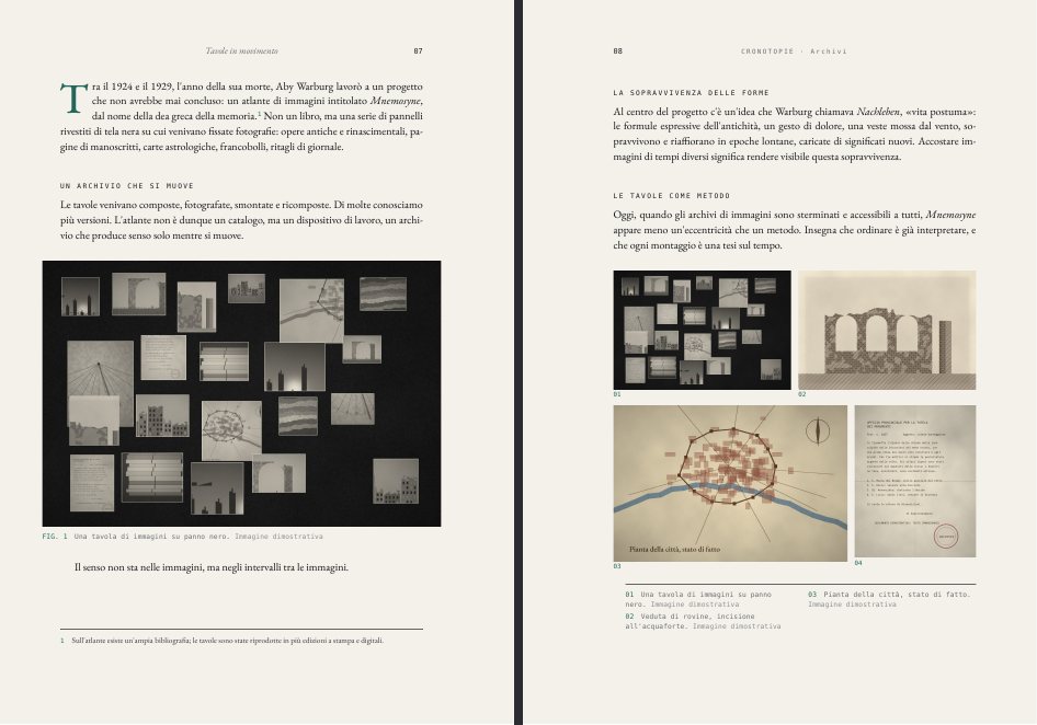 Pagine di testo con figure numerate e note a piè di pagina